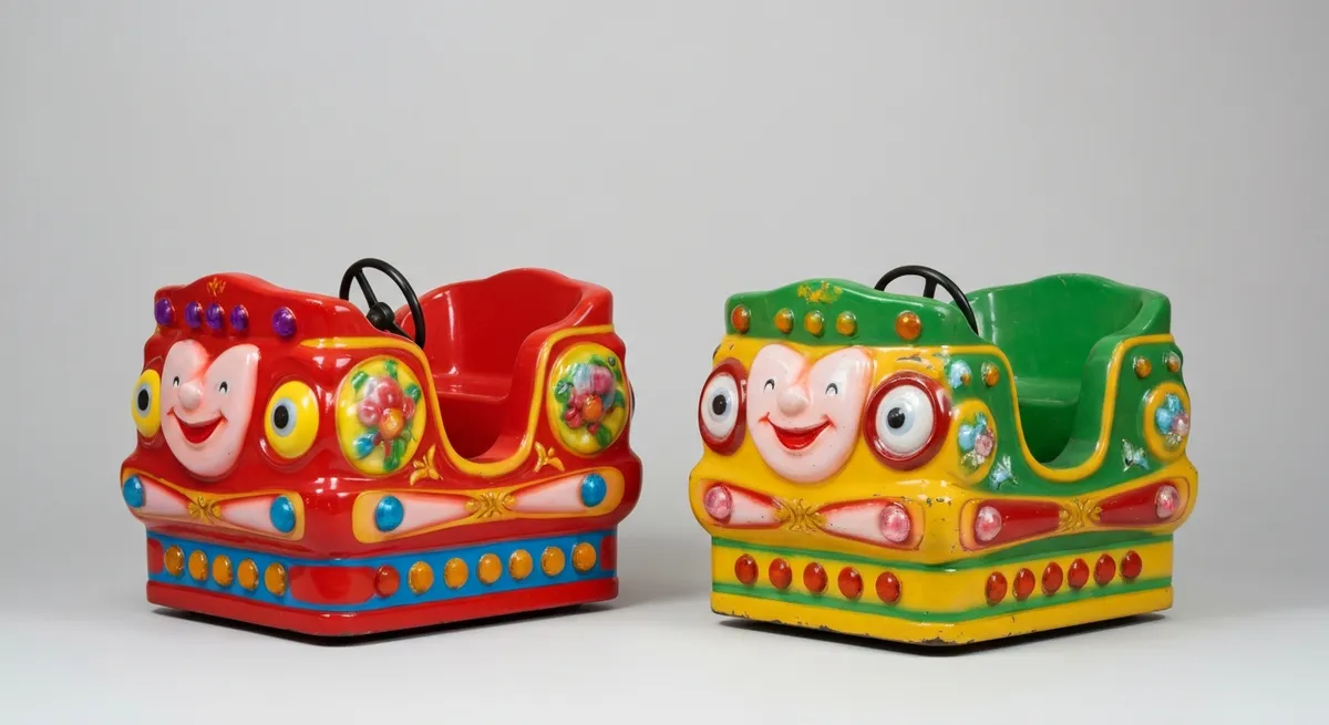 Comparaison d'un manège automatique enfant neuf et d'occasion pour aider à choisir la meilleure option selon son budget